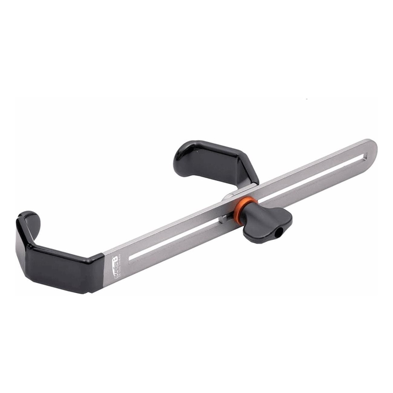 superB Silver Front Wheel Locking Support for Bicycle Maintenance - 1