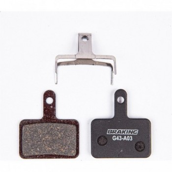 Braking F.I.R.S.T./Incas 2.0 Organic Brake Pads for Shimano Deore - Set 1 - 1