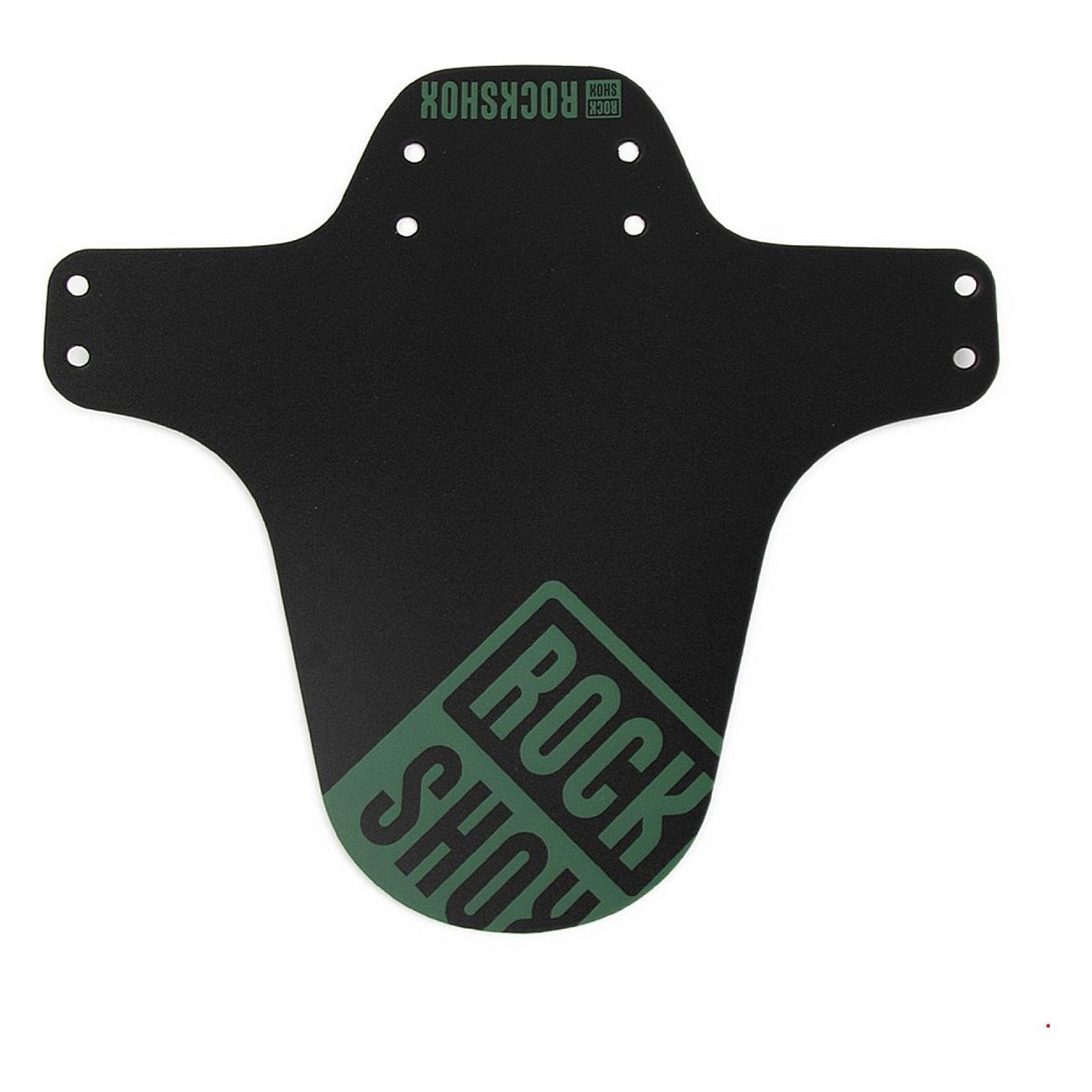 RockShox MTB Mudguard Black-Dark Green for Forks, Mud & Debris Protection - 1