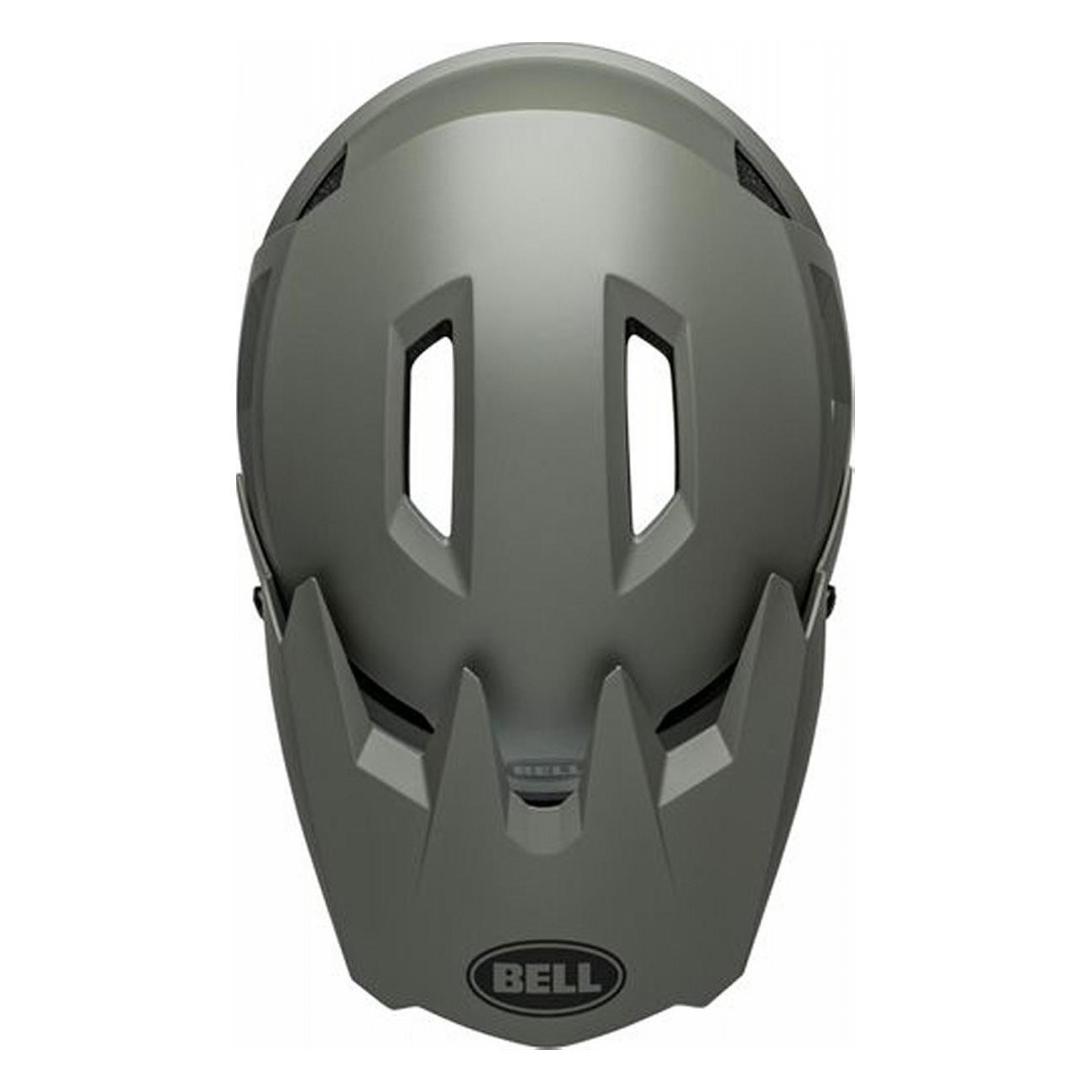 Casco Bell Sanction 2 Grigio Scuro Opaco L 57-59 cm - Certificato CE EN1078 ASTM per BMX e DH - 6 - Caschi - 0196178043601