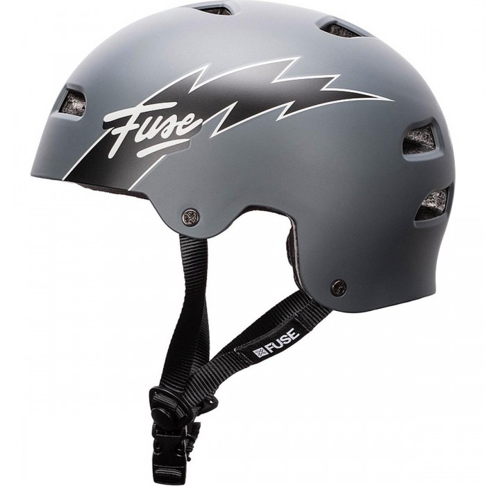 Fuse Alpha Helmet Gray Size S-M with ABS Shell and EPS Foam - 1