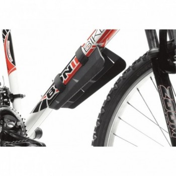 MTB Mudguard 26' with V-Grip System and Carbon Finish for Frame - 1