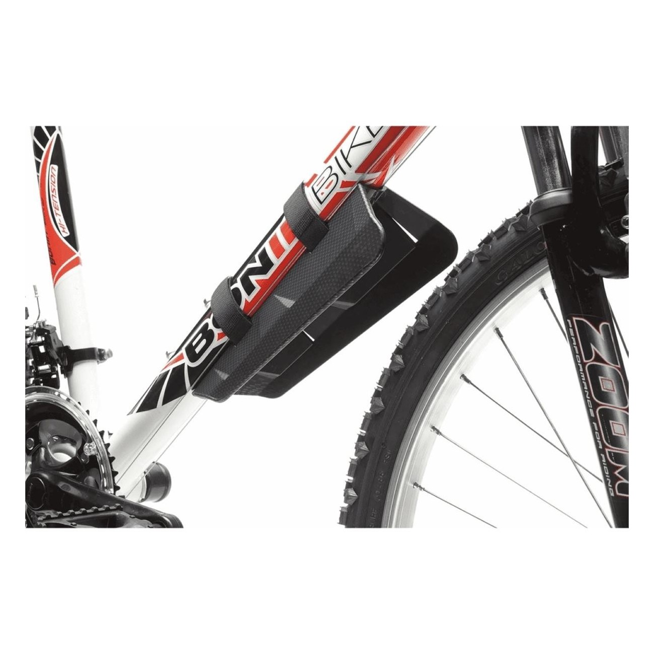 MTB Mudguard 26' with V-Grip System and Carbon Finish for Frame - 1