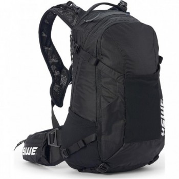 USWE Shred 25L Black Backpack for Freeride and MTB with No Dancing Monkey 2.0 - 1