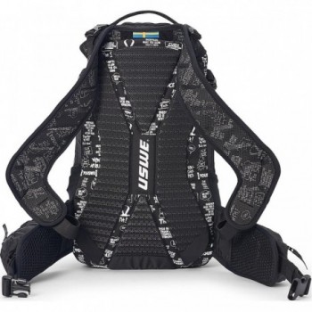 USWE Shred 25L Black Backpack for Freeride and MTB with No Dancing Monkey 2.0 - 4