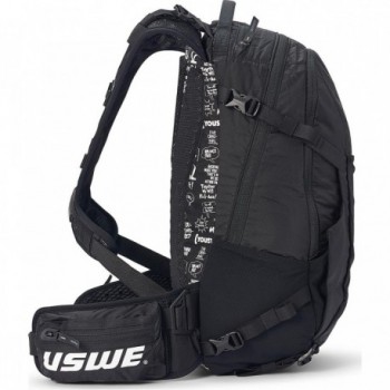 USWE Shred 25L Black Backpack for Freeride and MTB with No Dancing Monkey 2.0 - 5