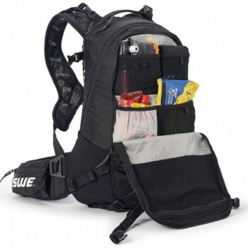 USWE Shred 25L Black Backpack for Freeride and MTB with No Dancing Monkey 2.0 - 6