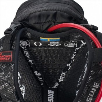 USWE Shred 25L Black Backpack for Freeride and MTB with No Dancing Monkey 2.0 - 9