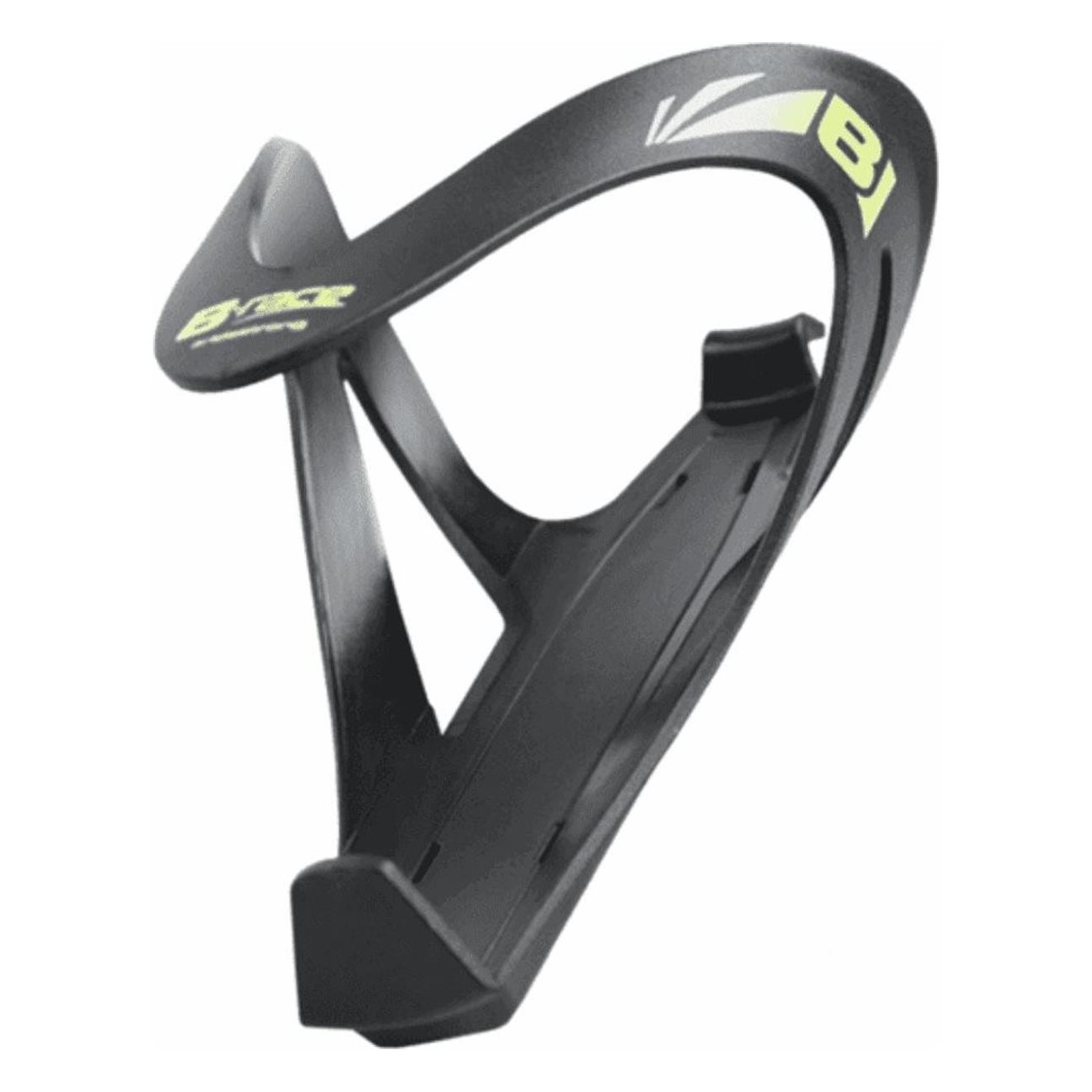 B-Race B-Hold Composite Nylon Bottle Cage Black/Lime - Lightweight 40g - 2