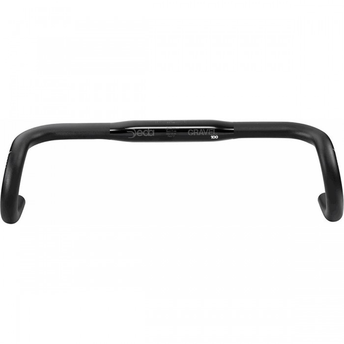 DEDA Road Gravel100 Aluminum Handlebar - 31.7mm x 440mm, Perfect for Road and Gravel - 1