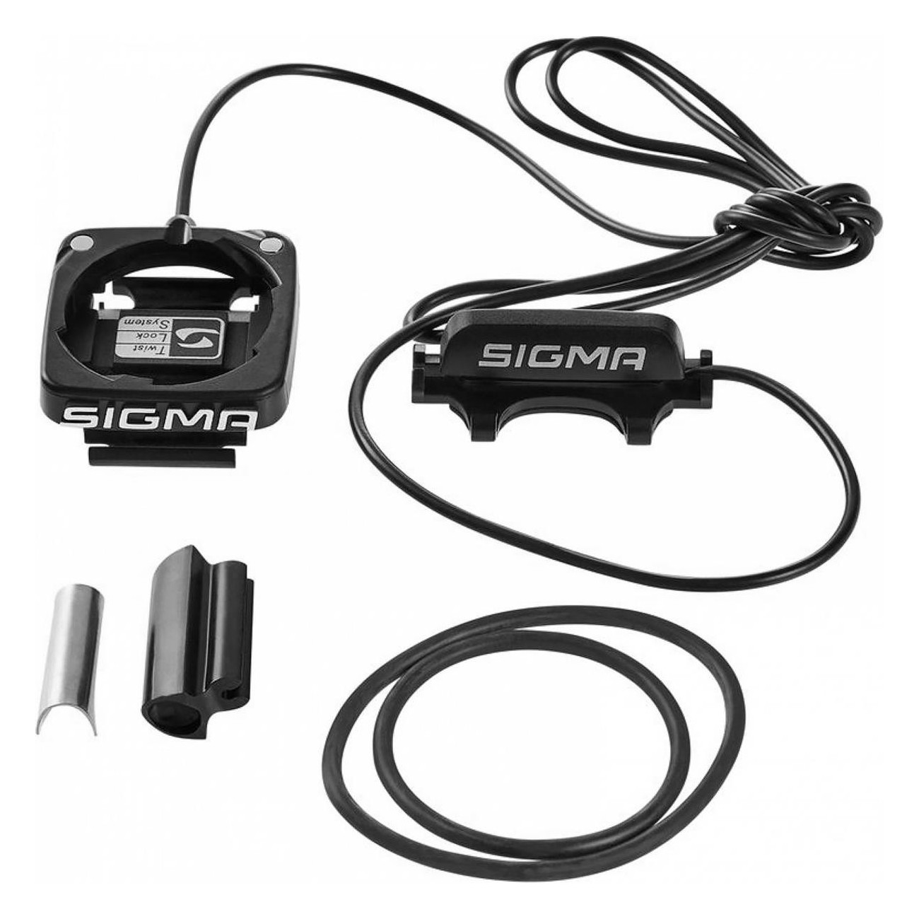 Computer da Bicicletta Sigma Baseline BC 800 con Filo, 8 Funzioni, Nero - 2 - Ciclocomputer - 4016224019403