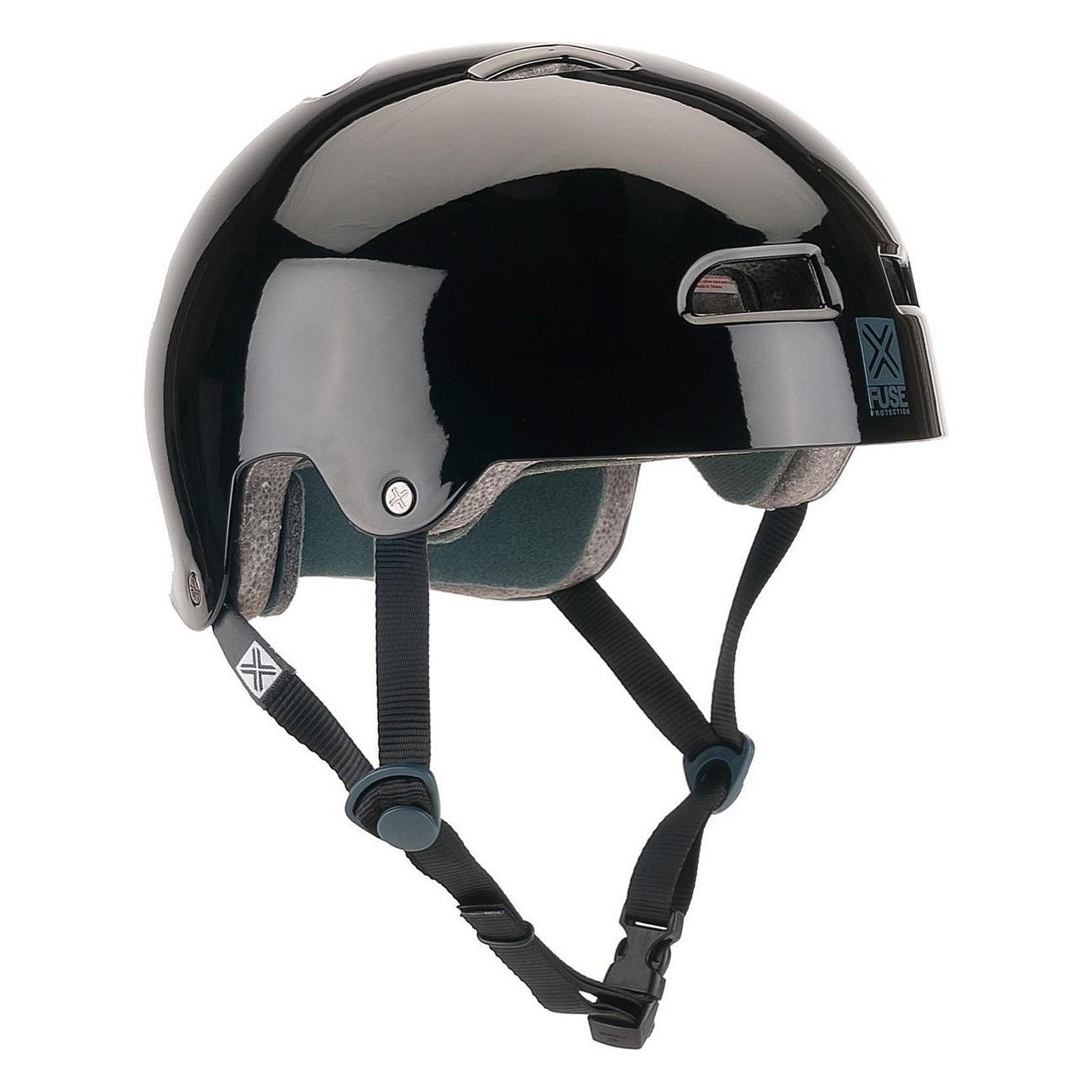 Casco Fuse Alpha Icon Nero Taglia L-XL - Comfort e Protezione con Guscio in ABS - 1 - Caschi - 4055822054003