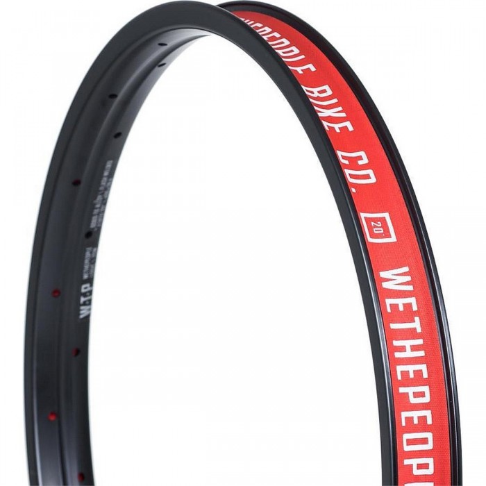 Logic Welded Rim 20' Black in 6069 T6 Alloy, Durable and Strong - 1