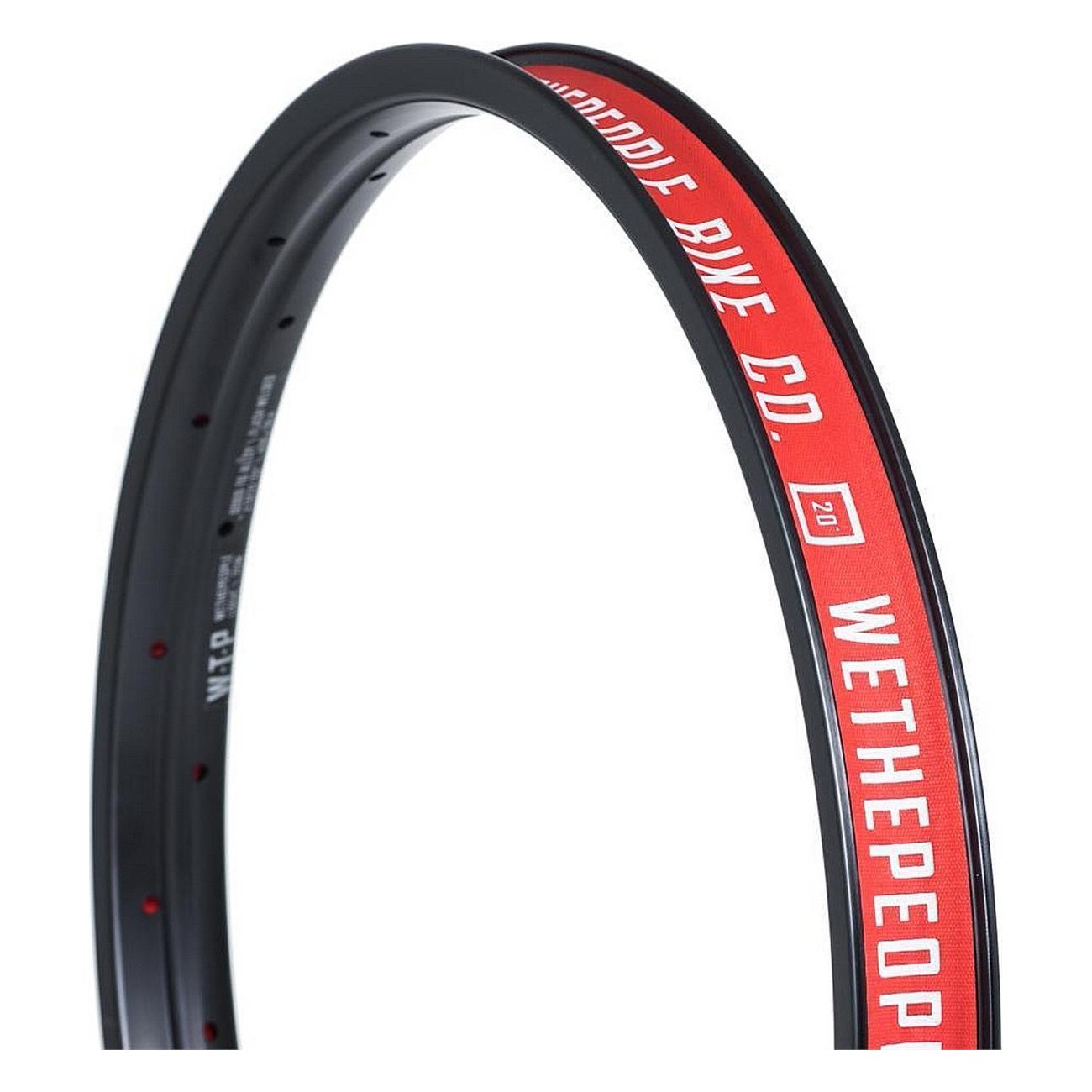 Logic Welded Rim 20' Black in 6069 T6 Alloy, Durable and Strong - 1