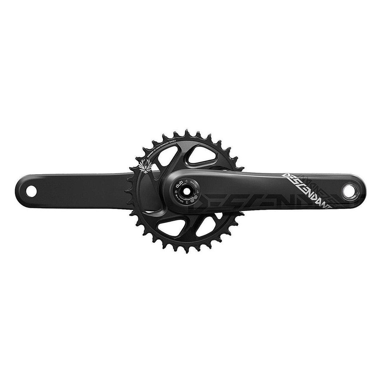 Truvativ Descendant Carbon Crankset for Eagle Boost 148 DUB 12s, 170mm, 32T - 1