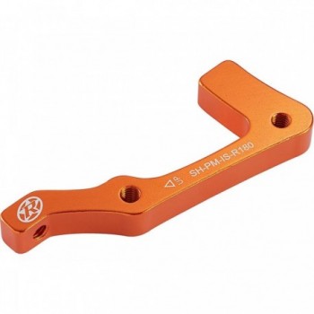 Adaptador de Disco de Freno Shimano IS-PM 180 mm Naranja para Rueda Trasera - 1