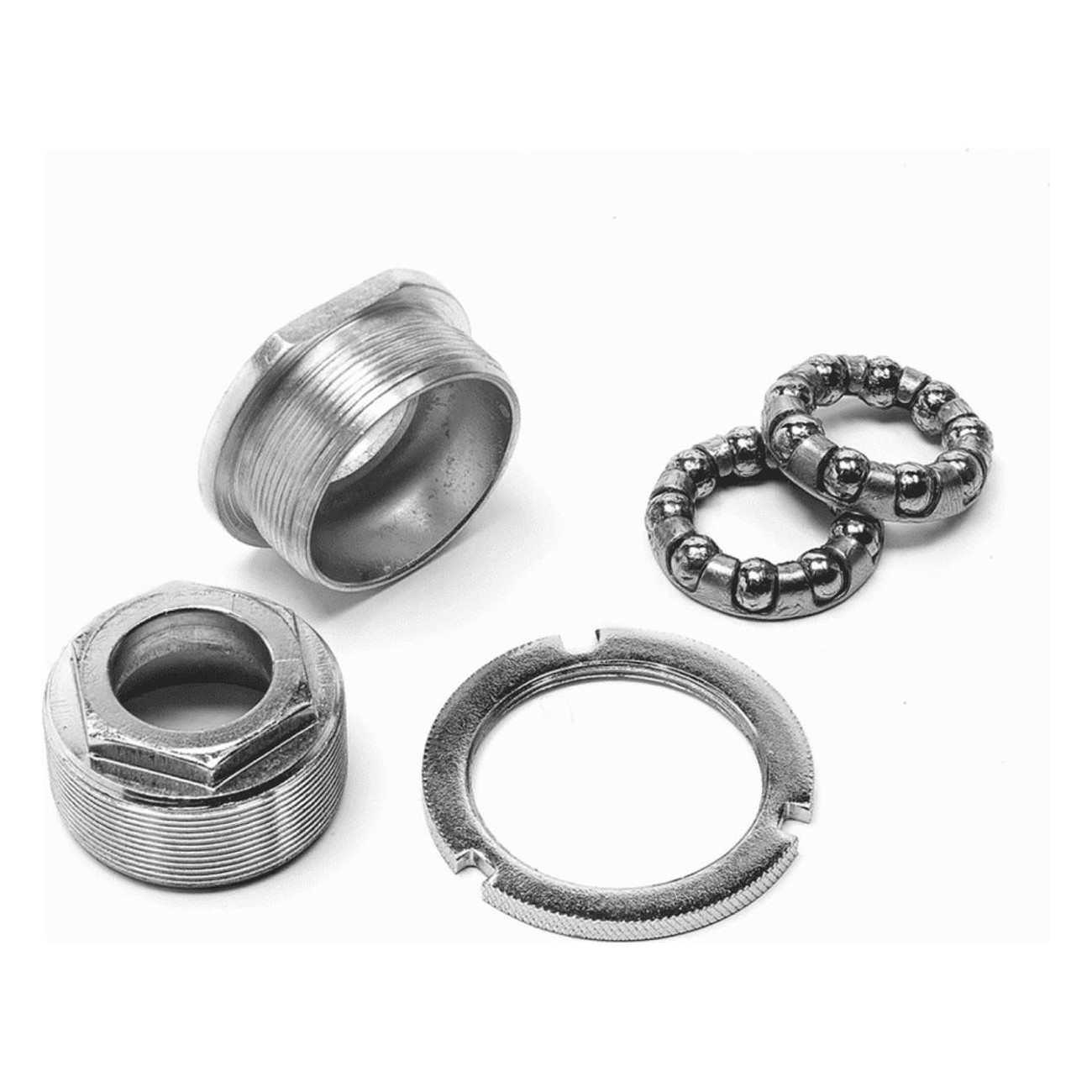 BSA 34.8mm Bottom Bracket Cups Compatible with English Bicycles - 1