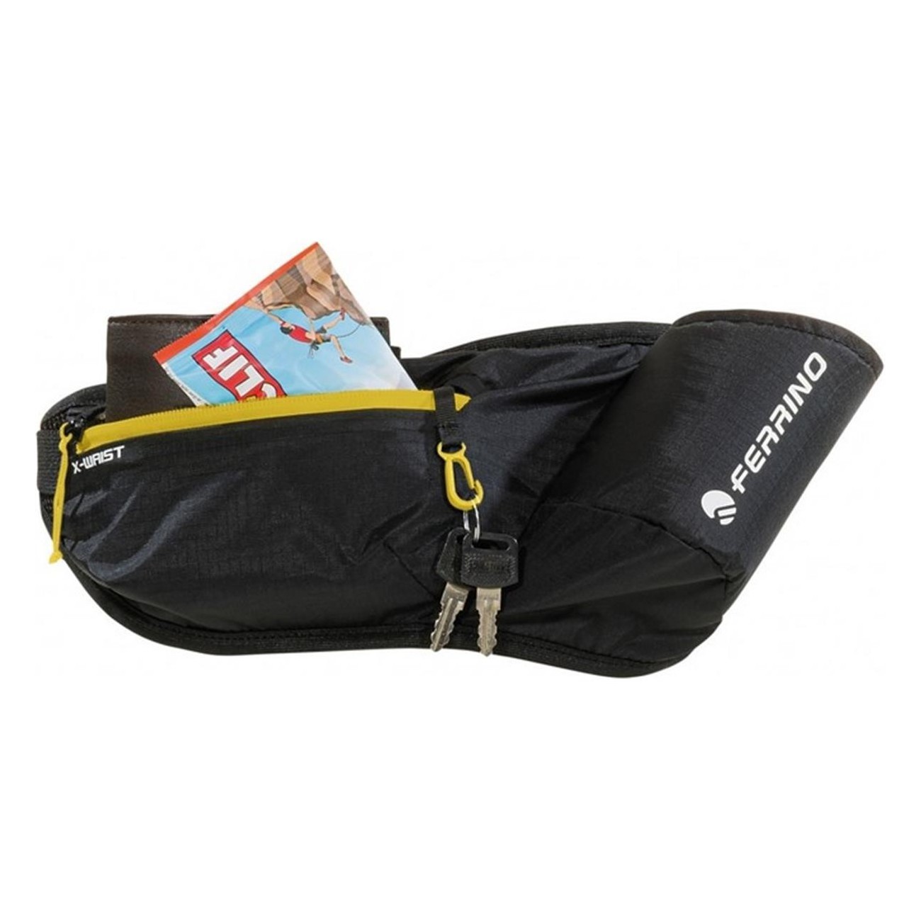 Marsupio X-Waist Nero Trail Running 0.5L 85g - 3 - Marsupi e portaoggetti - 8014044997280