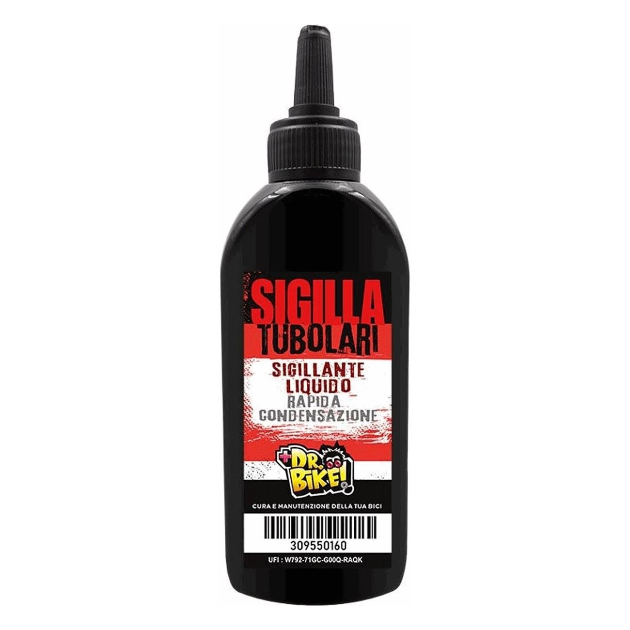 Sigillante Non Schiumoso Dr.bike per Tubolari 125ml - Ideale per Gomme da Ciclismo - 1 - Lattice sigillante - 8005586229625