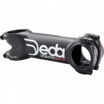 Deda ZERO100 Aluminum Handlebar Stem Black 31.7x130mm, 82° Angle, 126g - 1