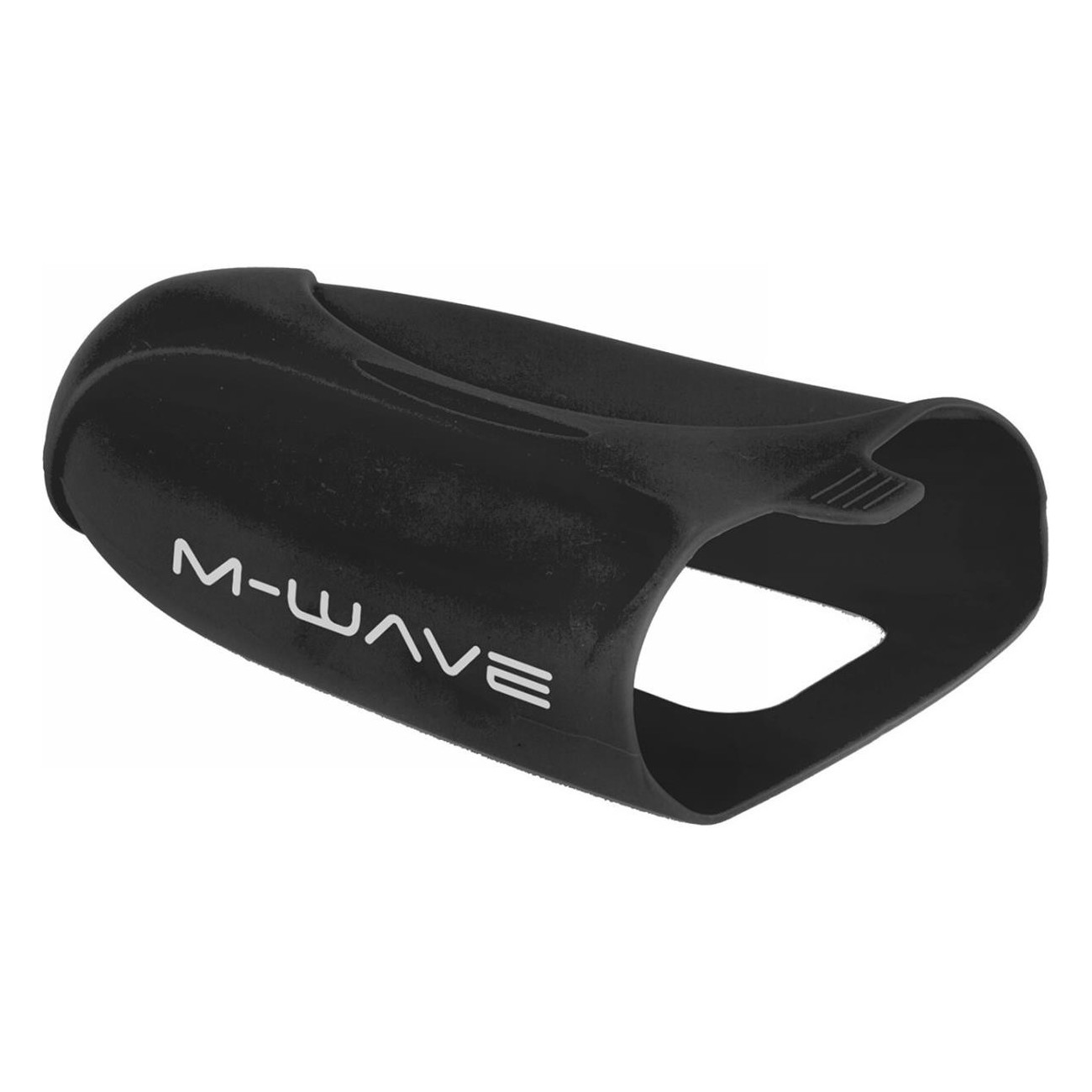 Cubrezapatos de Silicona Negra M-Wave para Ciclismo - Talla Universal - 1