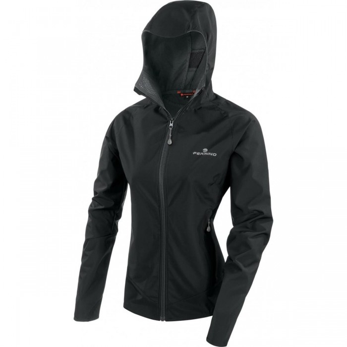 Damenjacke Ural Softshell Schwarz L Winddicht Atmungsaktiv Berg - 1