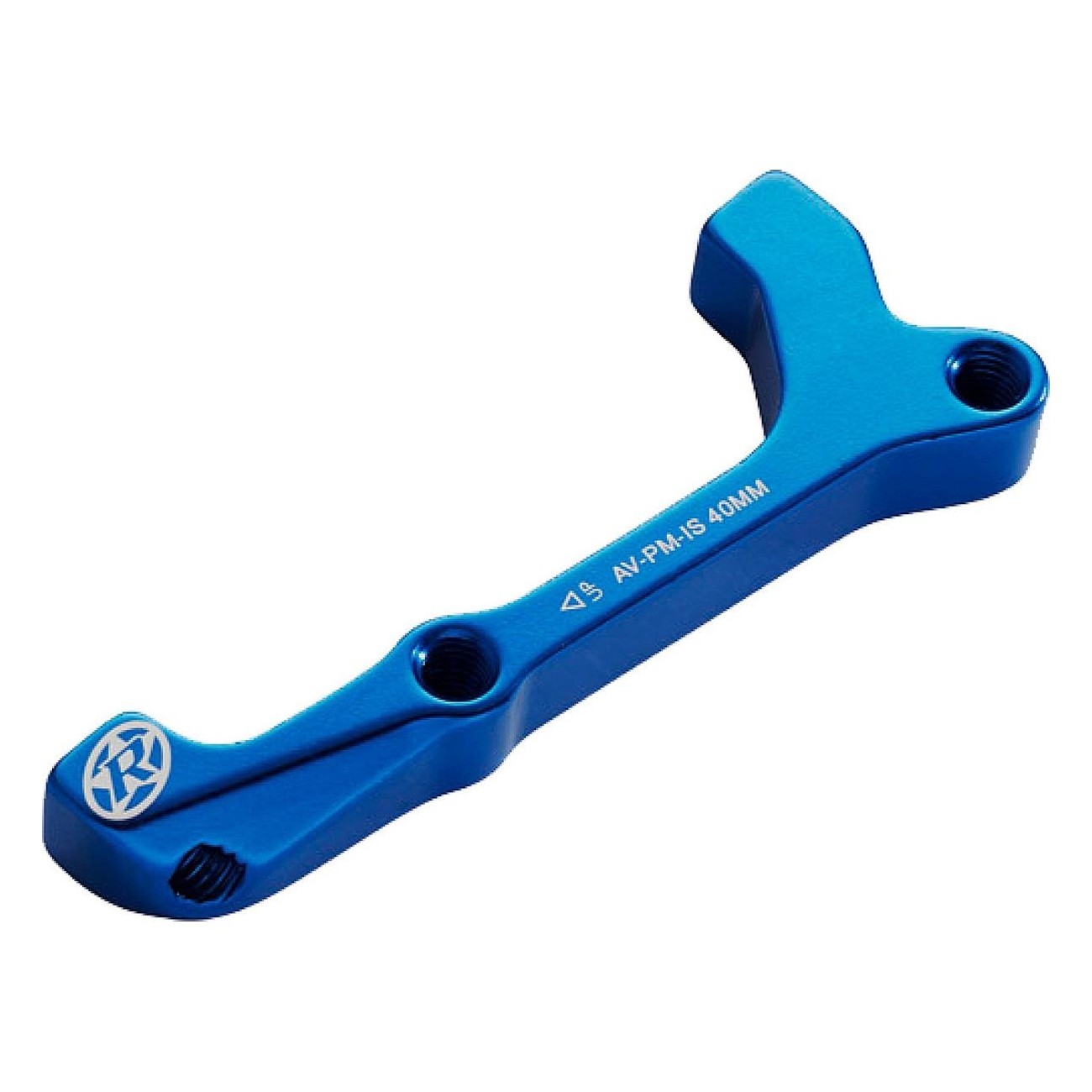 Avid HR 180mm IS-PM Brake Disc Adapter Blue Aluminum - 1