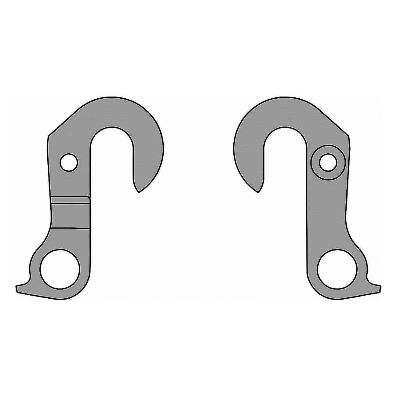 Kross DP-23 CNC Aluminum Derailleur Hanger for Kross Bicycles - 1