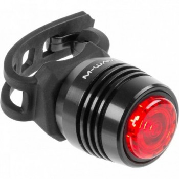 M-Wave Apollon Mini USB Rücklicht LED Rot 0,5W Aluminium Schwarz - 1