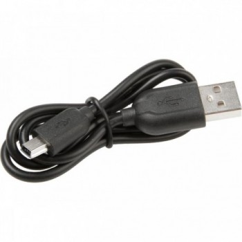 M-Wave Apollon Mini USB Rücklicht LED Rot 0,5W Aluminium Schwarz - 2