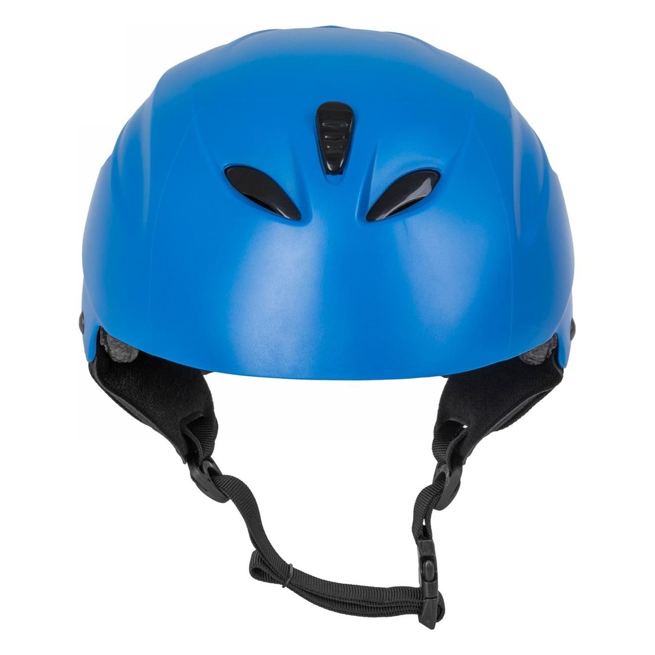 M-Wave Skihelm Blau Matt S (52-55 cm) mit Ringsystem und abnehmbaren Polstern - 3