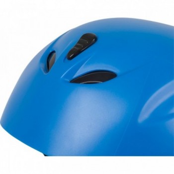 M-Wave Skihelm Blau Matt S (52-55 cm) mit Ringsystem und abnehmbaren Polstern - 6