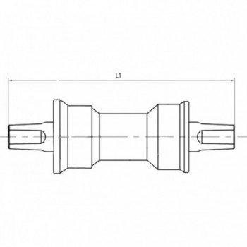 Rodamiento Interno M-Wave 113 mm para Reparación Shimano - 2