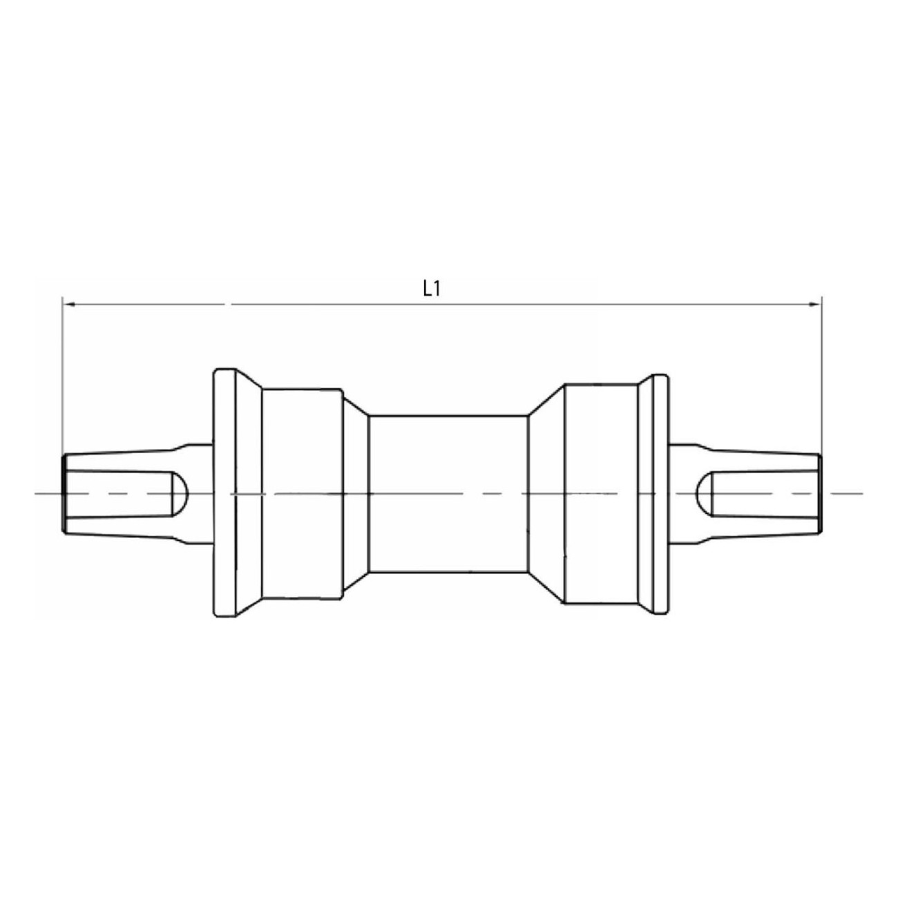 Rodamiento Interno M-Wave 113 mm para Reparación Shimano - 2