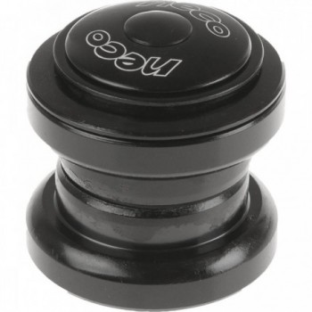 Neco Ahead 1 1/8' Headset Series in Black Aluminum/Steel with Ball Bearings - 1