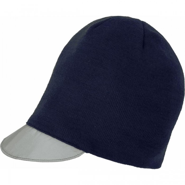 Dark Blue Double Layer York Beanie - Comfort and Warmth for Winter - 1