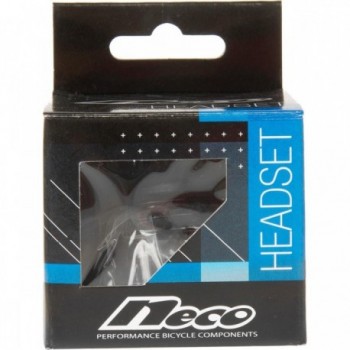 Neco Semi-Integrated Tapered Headset 1 1/8'' - 1.5'' Black Steel - 5