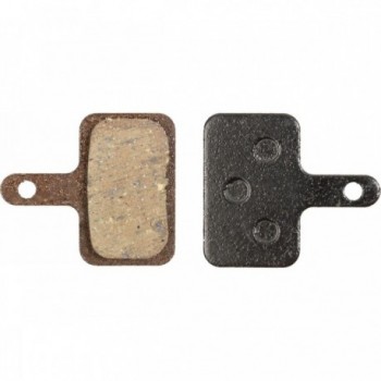 Shimano Deore Sintered Disc Brake Pads with Stainless Steel Replacement Clip - 1