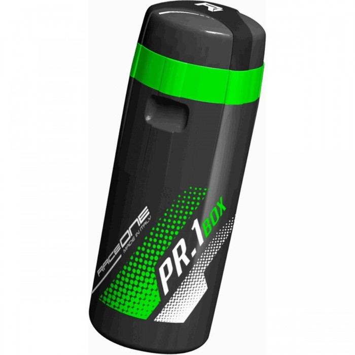 Portatutto RaceOne 600ml Verde con Doppio Scomparto - Design Compatto e Funzionale - 1 - Borracce - 8052747192038