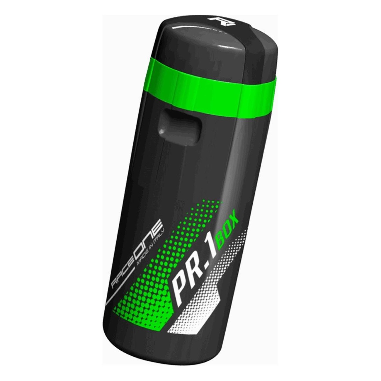 Portatodo RaceOne 600ml Verde con Doble Compartimento - Diseño Compacto - 1