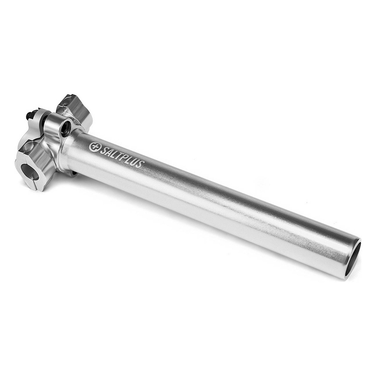 CNC Machined 6061 Alloy Silver Seatpost 200mm - High Quality & Elegant Design - 1