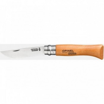 Set Coltelli Opinel N.8 con Lama in Acciaio al Carbonio, Fodero e Astuccio in Legno - 4 Pezzi - 2 - Coltelli - 3123840008153