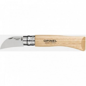 Opinel Messer N.07 mit Schnabelklinge, Griff aus Kastanienholz, ideal zum Schneiden von Kastanien - 1