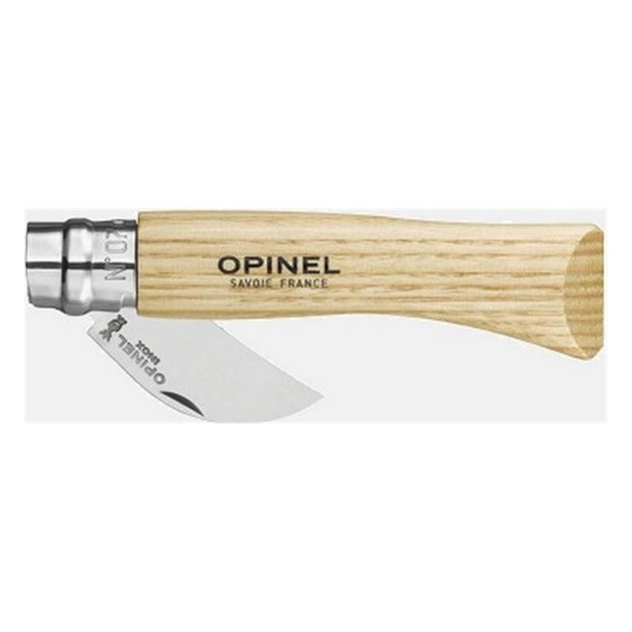 Opinel Messer N.07 mit Schnabelklinge, Griff aus Kastanienholz, ideal zum Schneiden von Kastanien - 2