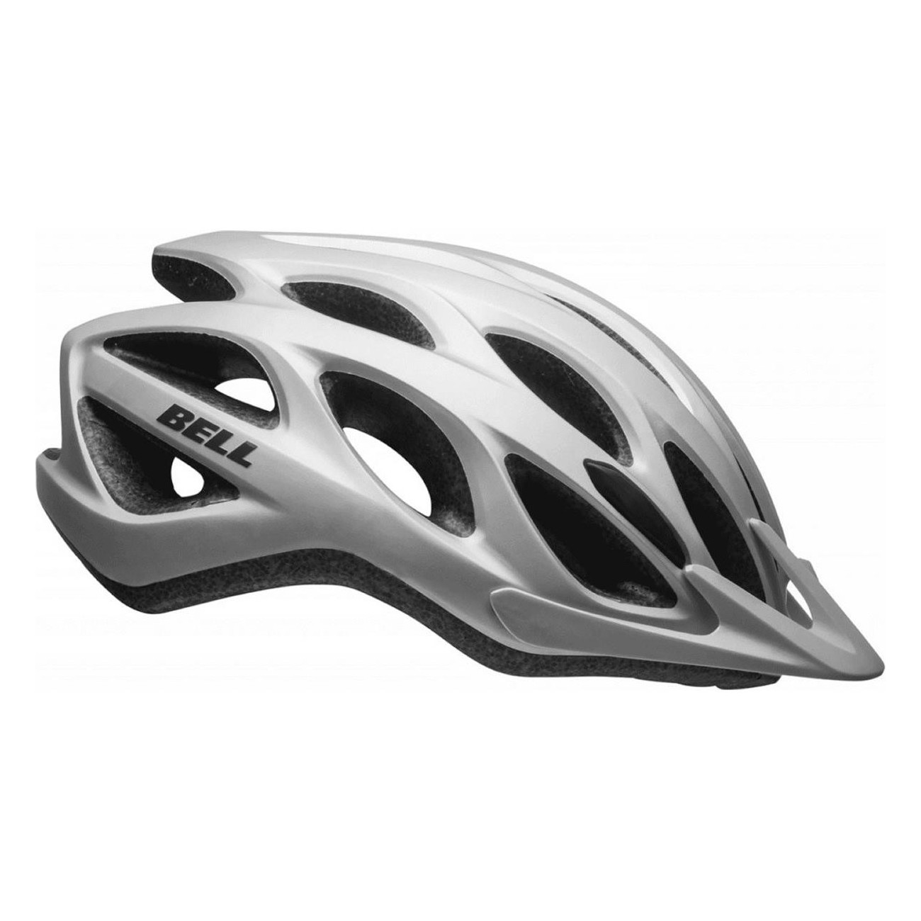 Tracker Helmet Gray Ventilated 54-61cm CPSC CE EN1078 Certified with 25 Vents - 4