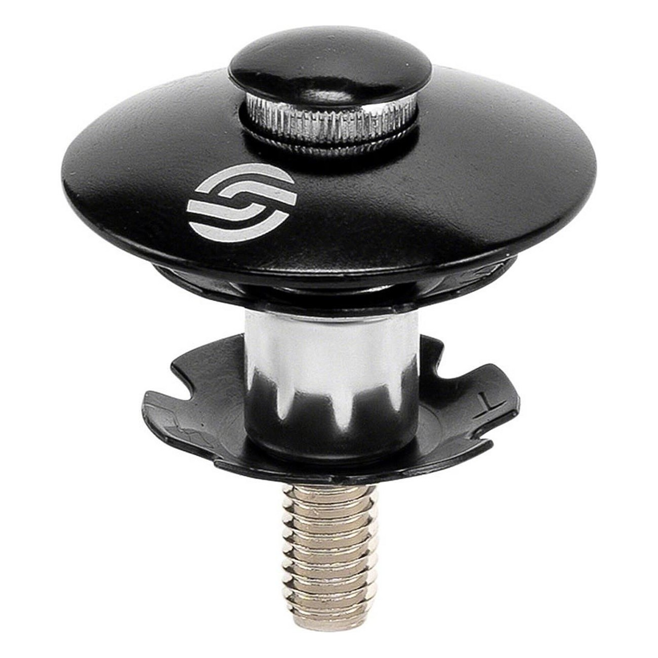 Salt M6 Black CrMo Locking Bolt with 1' Top Cap - 1