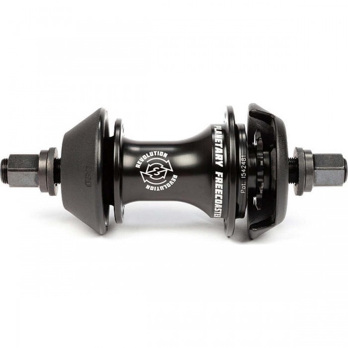 Revolution Hub LHD Black with Hubs - Innovative Lightweight Hub for Smooth Riding - 1