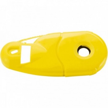 Adjustable Yellow Chain Guard for Kids MTB Bike 12-14 Inches - 1