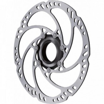 Disque de Frein 180mm Centerlock pour E-Bike avec Blocage Rapide, Argent, 2 Pièces - 1