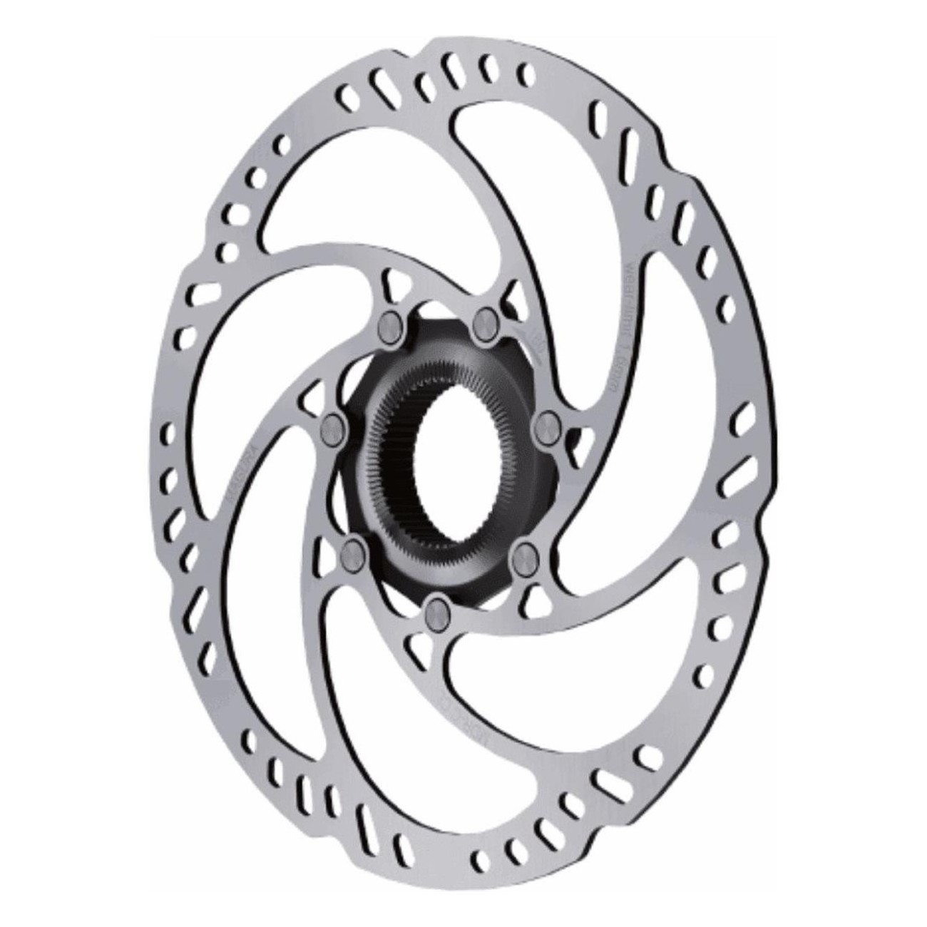 Disque de Frein 180mm Centerlock pour E-Bike avec Blocage Rapide, Argent, 2 Pièces - 1